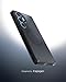 Spigen Ultra Hybrid MagFit Designed for Galaxy S25 Edge Case [Fast Wireless Charging/Magnet for Galaxy], [Anti-Yellowing] (2025) - Frost Black