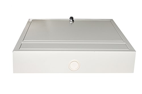 Armario de pared para portátil LINK con llave para teletrabajo ordenado 5