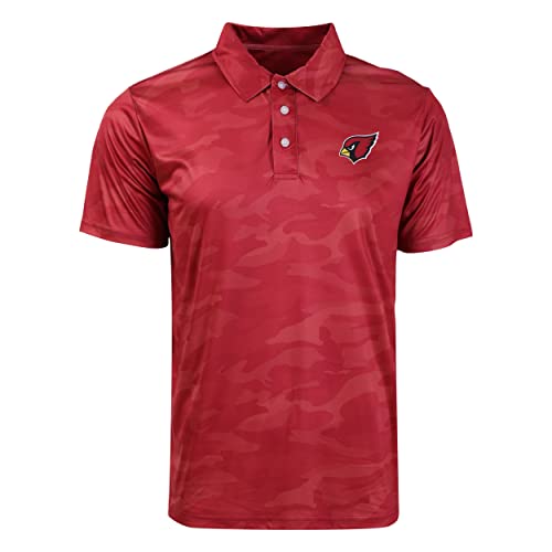 FOCO Arizona Cardinals NFL Mens Color Camo Polyester Polo - M