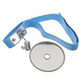 SHINEOFI Verstellbarer Stirnbandspiegel aus Edelstahl und Silikon für Ärztliche Untersuchungen Kopfreflektor mit Schwenkmechanismus für Hno und Chirurgische Anwendungen