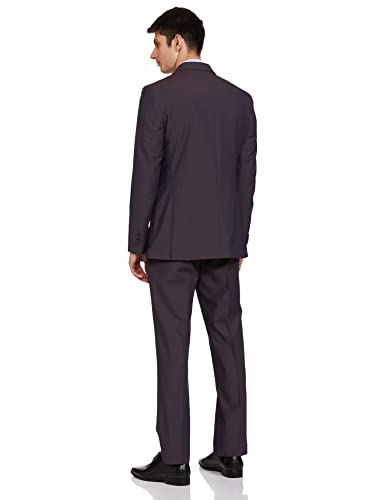 Image of Park Avenue Wool Blend Men's Full Sleeve Slim FIT Medium Brown Formal Suit (PMDL03258-O5 36)