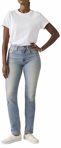 Levi's 724 High Rise Straight Slipped In Cool – Ansicht 1