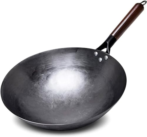 Wok tradicional de hierro sin recubrimiento para 1-2 personas miniatura 1