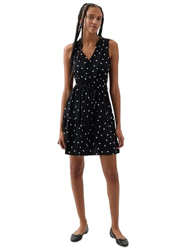 Image of Gap Women's Sleeveless Split Neck Dress