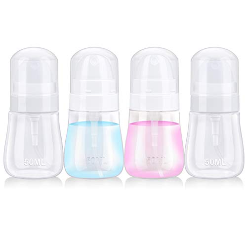 Small Spray Bottles, Selizo Travel Plastic Spray Bottles Mini Plastic Fine Mist Spray Bottle TSA Approved Empty Plastic Bottles for Essential Oils