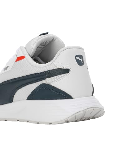 Image of Puma Unisex RuntamedSoccer Boots, Feather Gray Dark Night Puma White, 10 US