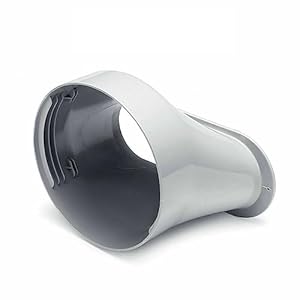HEZHU Mobiele airconditioning raamadapter afvoerslang adapter raam voor draagbare airconditioning ventilatiesysteem (13 cm)