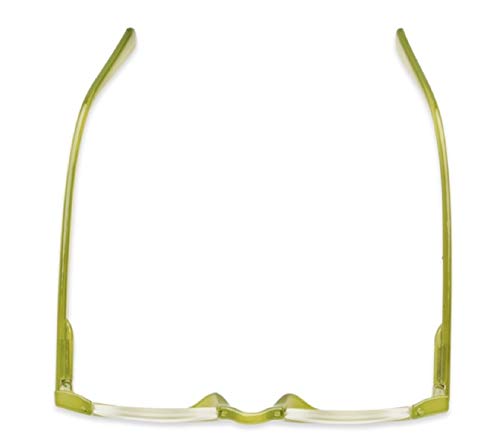 Image of The Shay Colorful Semi-Rimless Half Reader Reading Glasses, 2.25 Green