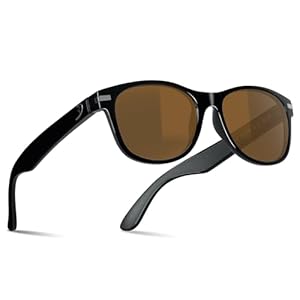 Bnus italy made classic sunglasses corning real glass lens w. polarized option