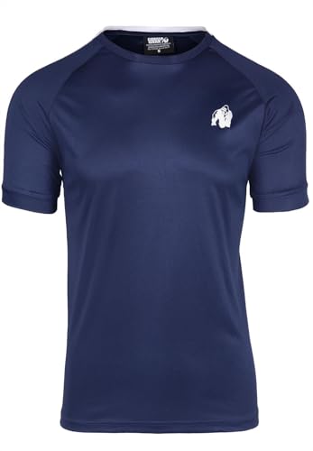 Gorilla Wear Camiseta Valdosta, Azul, XXX-Large para Hombre