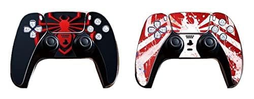 Image of PS5 Skin Protector for Console Wrap Sticker Skin with 2 Wireless Controller Decal Sticker (B)