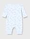 NAME IT Baby - Mädchen Nbfnightsuit Zip Halogen Flower Noos, Halogen Blue, 50