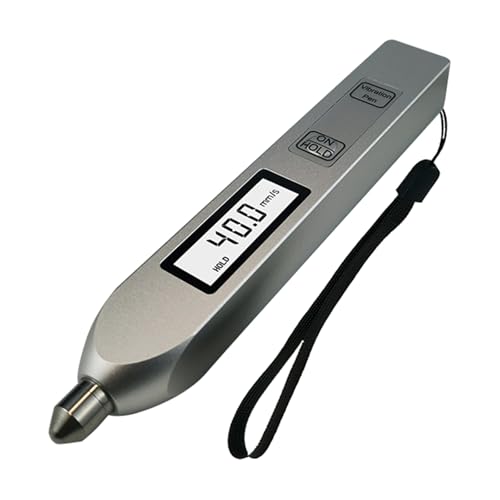 MRKU Analizador Digital portátil para comprobación de Vibraciones: Pantalla de Alta definición, Rango de medición de 0,1 a 199,9 m/s² para detección de Fallos mecánicos.