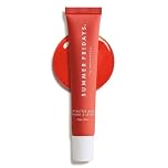 Summer Fridays Lip Butter Balm - Hydrating Lip Mask, Shea Butter, Vegan - Poppy (14 g)