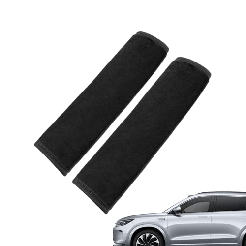 Cuscinetti Per Cinture Di Sicurezza,Set 2 Pezzi Copricinture Auto - Estensori Sicurezza con Elasticità Elevata e Comfort per Viaggi Aereo Trasporti