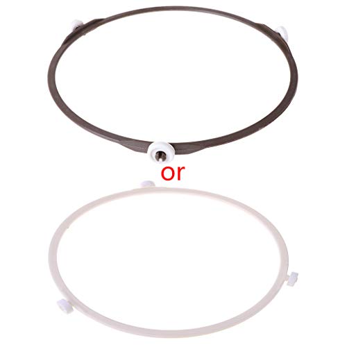 Bandeja giratoria redonda para horno de microondas, placa de vidrio de 6.57 pulgadas para encimera de horno microondas pequeña