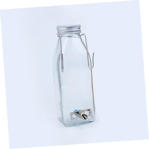Bebedero para conejos de 350ml con boquilla de acero inoxidable 8
