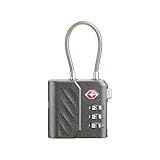 PERFECTO PARA VIAJAR – Certificado por la TSA para inspecciones aeroportuarias sin dañar el candado, ideal para maletas y mochilas.