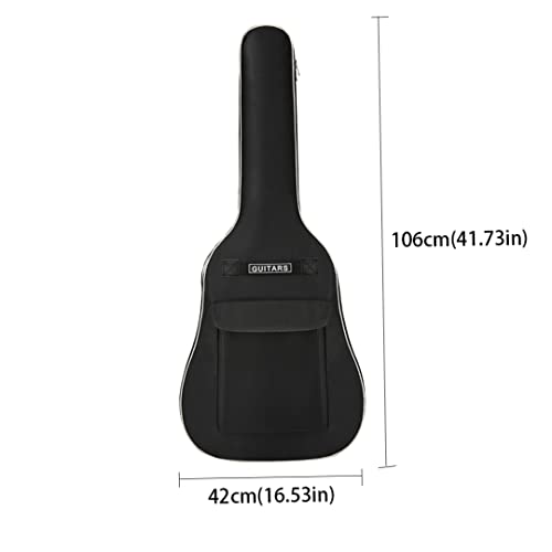 Sac de guitare étui réglable Gig acoustique sac à dos souple étanche classique porte-couvercle 40/41 pouces noir guitare… - Les Beatles, Paul McCartney, John Lennon, RIngo Starr, George Harrison Sac de guitare étui réglable Gig acoustique sac à dos souple étanche classique porte-couvercle 40/41 pouces noir guitare… – Image 6