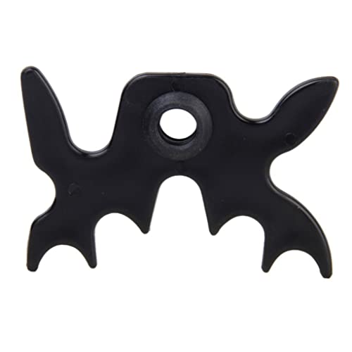 Porgeel Billard Queuebrückenkopf Schwarz Kunststoff