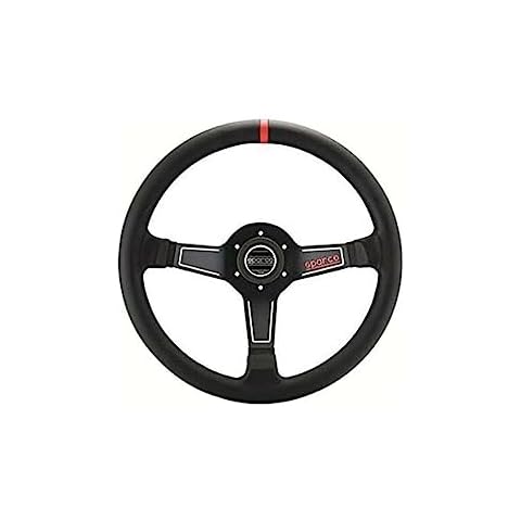 Sparco Unique Black/Red Steering Wheel Cover