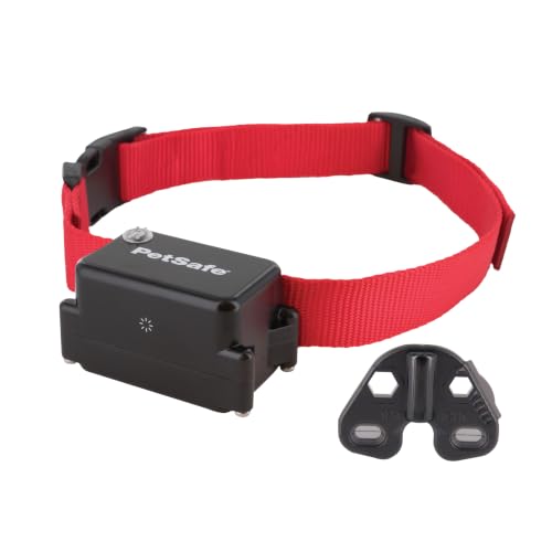 PetSafe - Collier Récepteur pour Clôture Souterraine pour Chiens Têtus Étanche & À Piles, Collier Entraînement Invisible Réglable - pour Chiens De Plus...