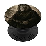 Photo Gallery leone samurai warrior katana kimono zen sumi-e vintage popsockets popgrip adesivo Photo Gallery leone samurai warrior katana kimono zen sumi-e vintage popsockets popgrip adesivo