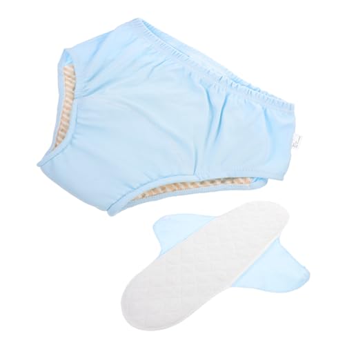 Anneome Cotton Adult Diapers for Elderly Leak Proof Reusable Washable Nappy Underwear Comfortable Breathable Size l