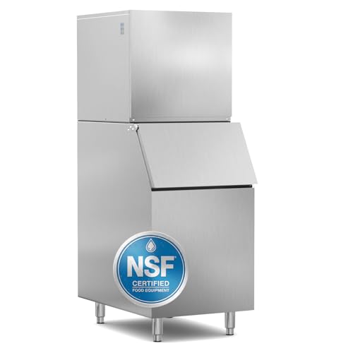 TUATNUT 680 lb NSF Commercial Ice Maker