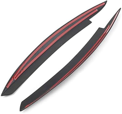 Sourcil de phare noir brillant de haute qualité pour Golf Mk6