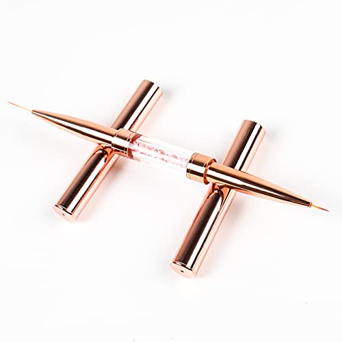 Nagel Art Liner Pinsel, Acryl Nagel Bürsten Nailart Pinsel Set UV Gel Dual Nail Art Liner Brushes Maniküre Salon Tools… – Bild 4