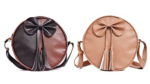 round shape sling bag