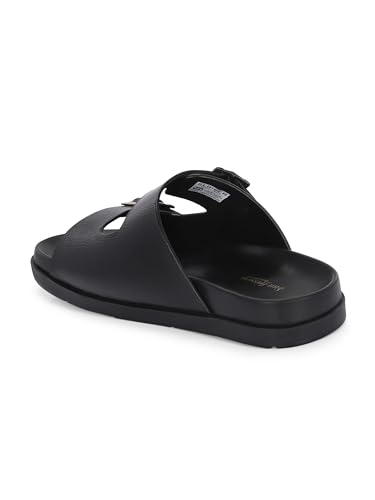 Image of San Frissco Men's Sandals with Open Toe Strap Slip On Chappal | Perfect Fit for Summer and Rainy Season Easy to Walk Slipper for Festive Occasion | Stylish Lightweight Trendy Floaters