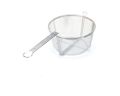 CARLISLE 601002 11.5" Chrome Mesh Fryer Basket
