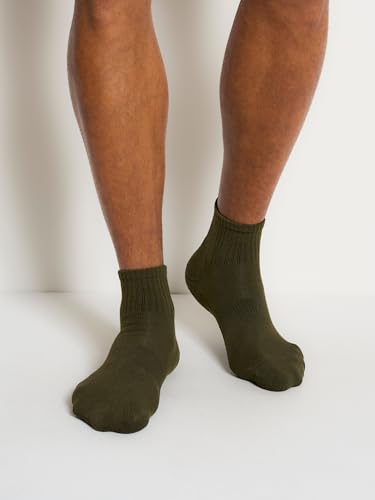 DKNY Men's 6 Pack Sport Cushion High Quarter Crew Socks4