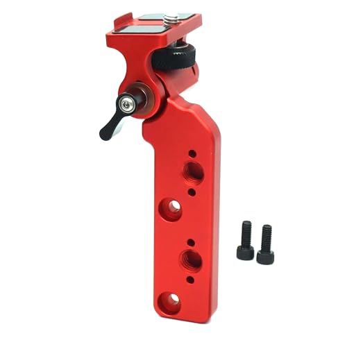 Image of Monitor Bracket for Tilta Nucleus-M Motor 1 /4 Screw Fixed Motor Mount Bracket, Red