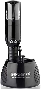 Split-Ender PRO - Professional Hair Trimmer with Charging Station, Automatic Split End Remover for Frizzy, Dry, Damaged, Colored, Broken, Curly, Straight or Bleached Hair Types, Hair Styling Tool