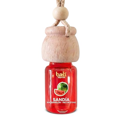 Bali fragancias Ambientador de coche SANDÍA 6 ml 0% alcohol, absorbe el mal olor de tu vehículo