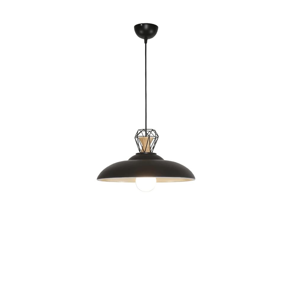 LANTANB Green Lamp Fitting, Hallway Semi Flush Mount Ceiling Light Fixture Mid Century Chandeliers Fixture Industrial Pendant Lighting for Kitchen Island,Bar,No E26 Bulb ﻿
