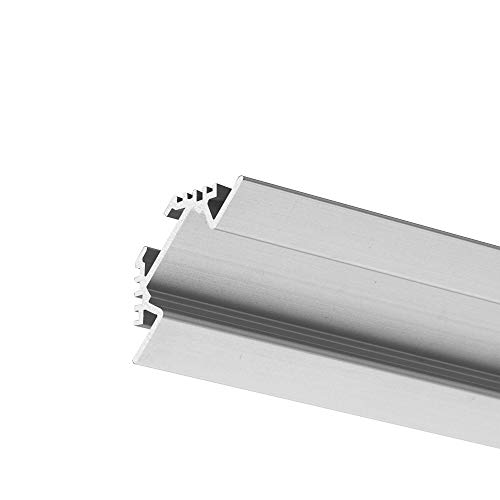 Preisvergleich Produktbild LEDsikon® LED Aluminium Eckprofil PAC 2m 12mm, eloxiert