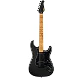 Guitarra Elétrica Com Efeitos Seizi Vintage Budokan Multismart - Meetallic Black