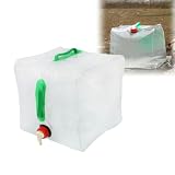 QIZUN Sacca di Stoccaggio Acqua Pieghevole di Emergenza per Audi TTS MK2 8J 2007 2008 2009 2010 2011-2014, Contenitore Acqua Auto Portatile Pieghevole PVC Antifuga Serbatoio,20L