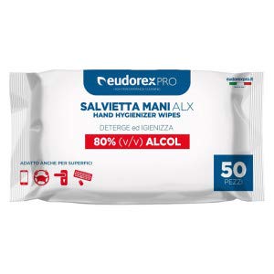 EURODEX PRO salvietta mani igienizzante con alcol