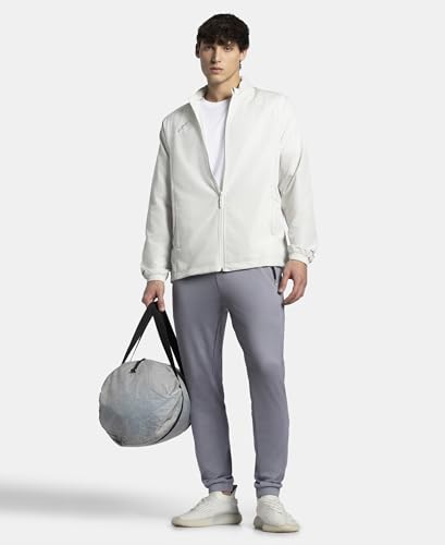 Image of Jockey MV40 Men Microfiber Water Resistant Convertible Active Wear Hoodie Jacket