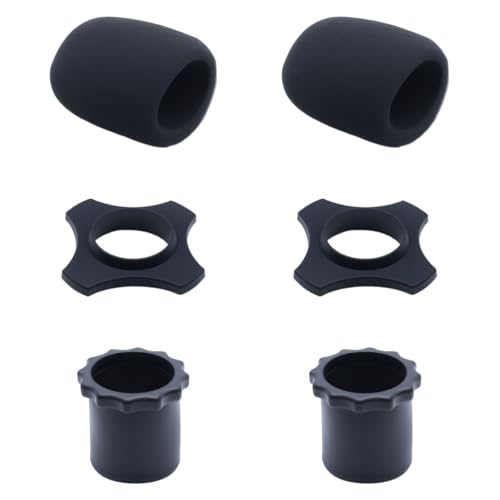 LBTODH 2�Z�b�g �}�C�N�ی�L�b�g ���C�����X �n���h�w���h�}�C�N �E�B���h�X�N���[�� �t�H�[���J�o�[ �ϐk�}�C�N�ی샊���O �u���b�N �}�C�N�{�g�����b�h�X���[�u