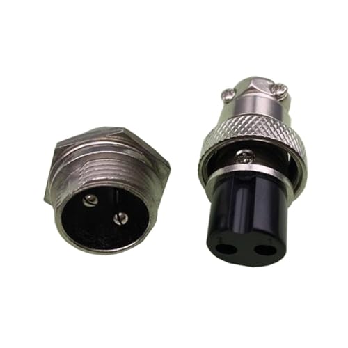 Set 20mm GX20 Conector de Aviación Tornillo 2-8 Pin miniatura 3