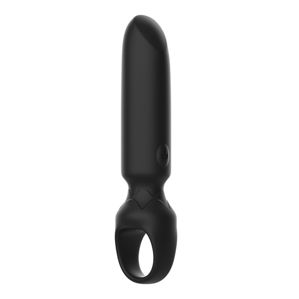 BeHorny Bullet Vibrator 10 Modes Mega Power Rechargeable Vibe Finger Ring Sex Toy