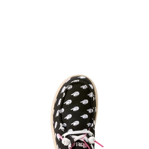 Ariat Womens Hilo Doodle Slip On Flats Casual - Brown4