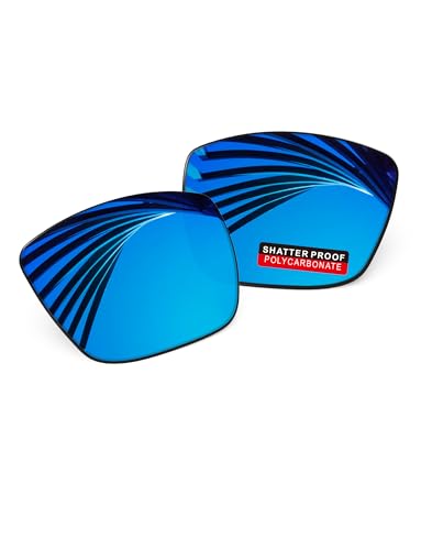 iLikeo PRO+ Polycarbonate Polarized Replacement Lenses for Costa Del Mar Rincon 6S9018 Sunglasses - Ice Blue