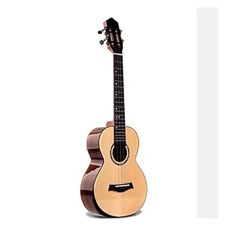 ukulélé Voyage Toute L’épinette Acacia Ukulele De 26 Pouces Mini Guitare Acoustique Électrique Électrique 4 Cordes… - Les Beatles, Paul McCartney, John Lennon, RIngo Starr, George Harrison